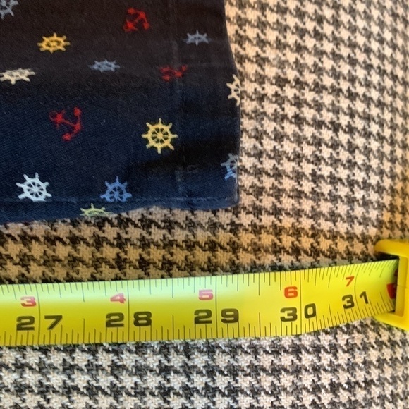 𝅺CRAZY Horse vintage 90’s red/white/blue trousers size 14 - Picture 5 of 7